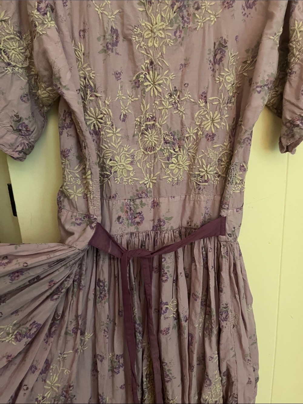 NWT Magnolia Pearl Maggie Bloom Garden Dress with Embroidery, Tattered Lace - Picture 6 of 6